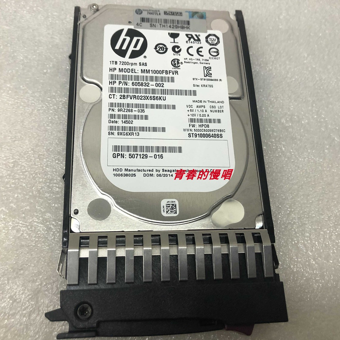 H 606020-001 605832-002 507129-016 ST91000640SS 1T SAS 硬盘