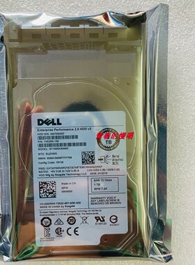 DELL R430 R530 R630 R730 R740 R830 1T 1TB SAS 12Gb 2.5寸硬盘