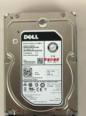 DELL R430 R720 R730 T720/730 2T 2TB SAS 12Gb 7.2K 0K7VW5硬盘