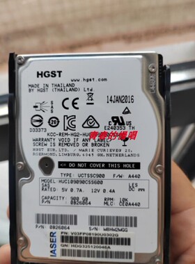 浪潮 日立900G 10K SAS 2.5寸 HUC109090CSS600 M3 M4服务器硬盘