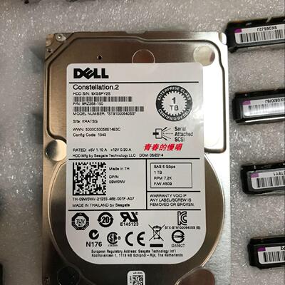 DELL M910 R810 R820 R910 R920 1T 1TB SAS 7.2K 2.5 09W5WV硬盘
