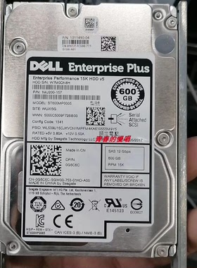 DELL 0G6C6C 600G 15K SAS 12Gb SC4020 SC5020 SC7020F康贝 硬盘