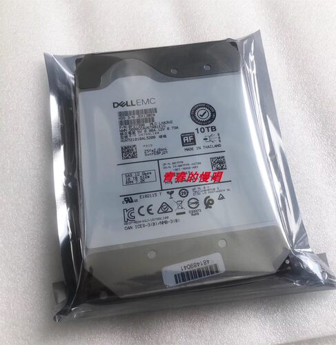 DELL 07FPR 007FPR HUH721010AL5200 10T SAS 12Gb 7.2K 512E硬盘