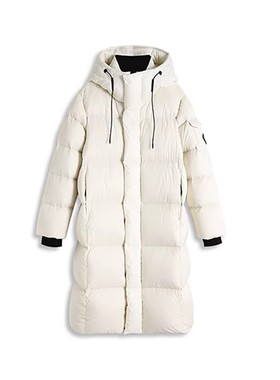 【小糯米专享】 男女同款冬保暖超长羽绒服鹅绒服HD36959
