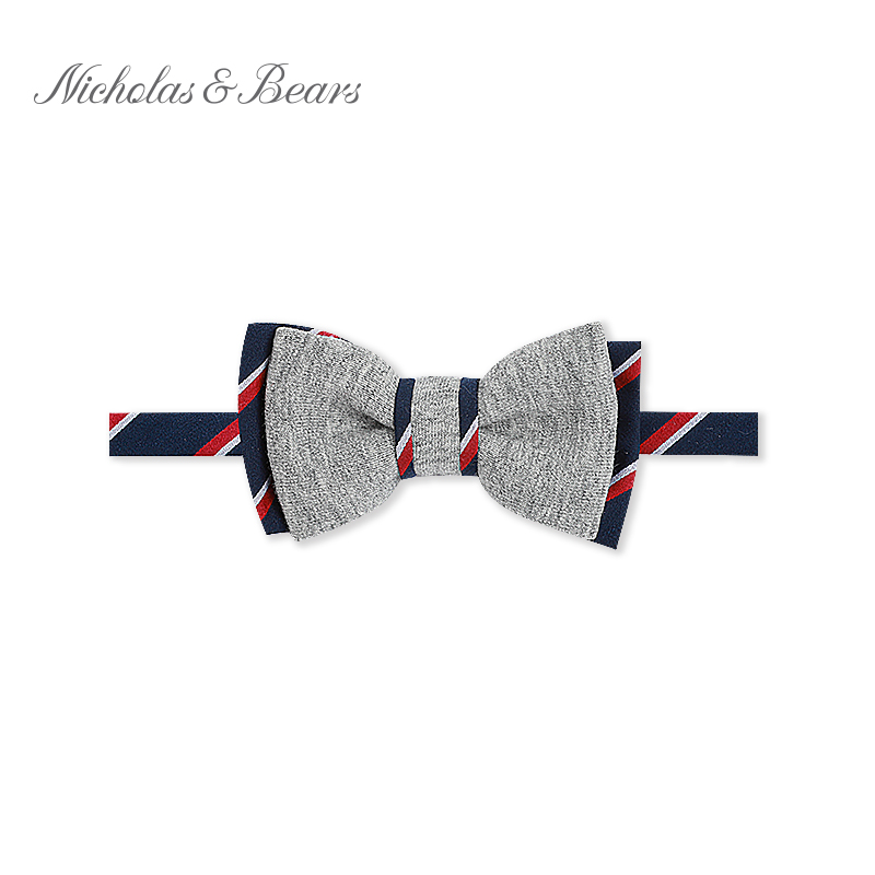 【清仓捡漏断码秒杀正品特价】力高芘熊春夏配饰男童领结蝴蝶结