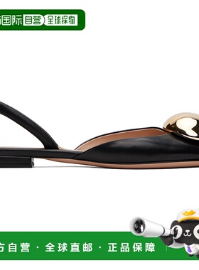 1h可退 香港直邮潮奢 Gianvito Rossi 吉安维托 罗西 女士 黑色 S