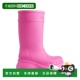 自营欧洲直邮Balenciaga巴黎世家 Crocs™女士亮粉色logo标识高筒