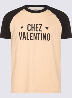 VALENTINO 男士T恤 7V3MG17DAYCQT3 AW2025 米白色