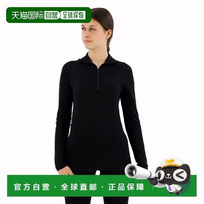 香港直邮ICEBREAKER 200 绿洲 美利奴羊毛长袖保暖内衣层 女士