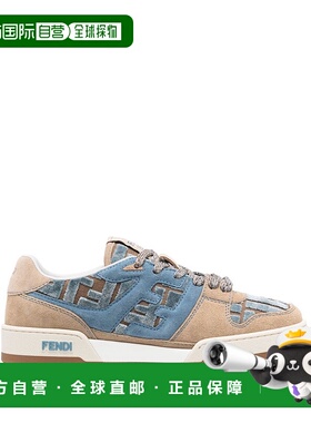 香港直邮FENDI 女士运动鞋 8E8625AOTHF1R7S AW2024 蓝色