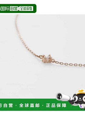 日本直邮日潮 agete 阿卡朵【限定款】K10钻石手链（0.02ct）白色