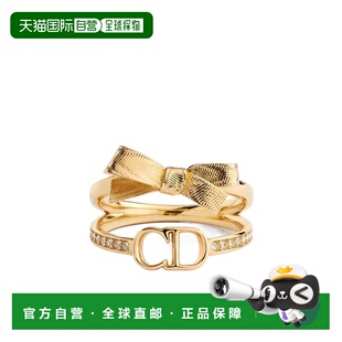 香港直邮Dior CD Bow 戒指 R2798WOMCY