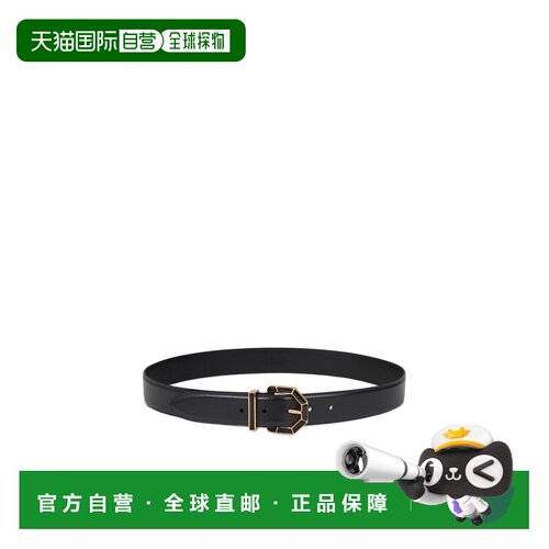 香港直邮ETRO 女士腰带 WP3B0045AP301N0000 AW2025 黑色 几何扣