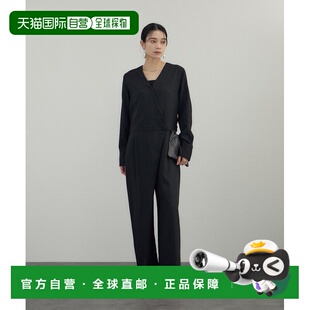 1h可退 日本直邮SALON adam et rope' 女装 V领交叉设计垂感连体