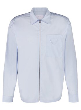 PRADA 拉链翻领长袖外套外套SC54010IVF0AHQ_S_211男