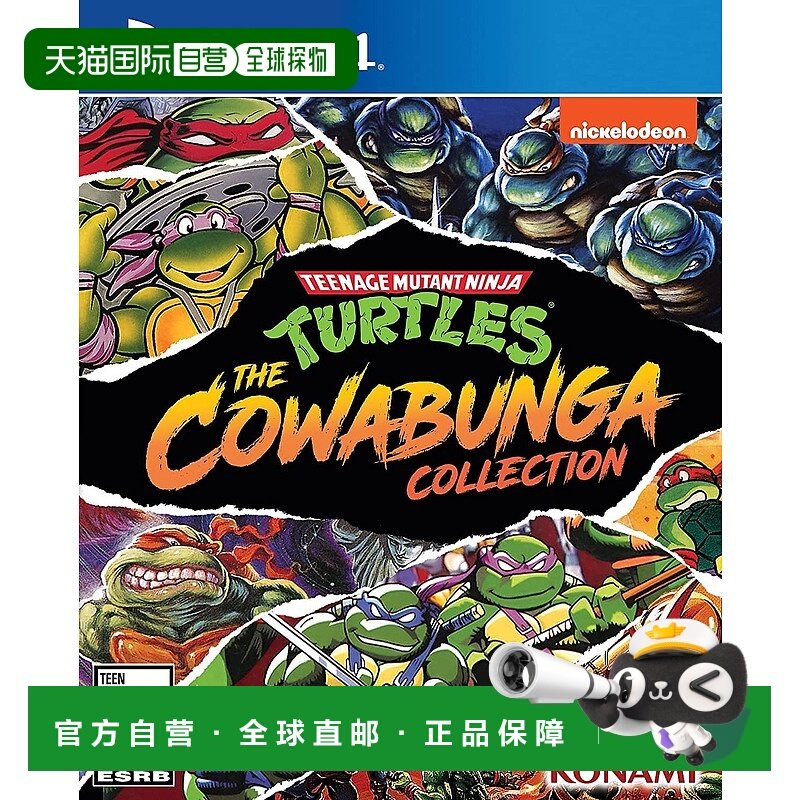 【日本直邮】Konami科乐美 PS4 游戏软件 忍者神龟PS4  20346