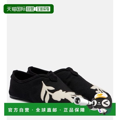 1h可退 香港直邮潮奢 Loro Piana 诺悠翩雅 女士 Floaty 刺绣平底