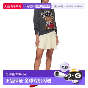 减龄小众流行百搭 K2419高端显瘦时尚 香港直邮Ganni 松紧腰半身裙