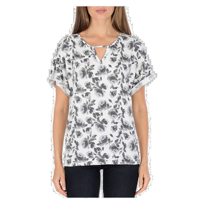 自营 b collection by bobeauWomens Dolman Cuffed Keyhole Neck