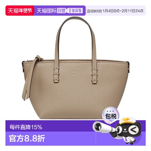 1h可退 香港直邮FENDI 24FW Mini Roll 托特包 Women斜挎包手提包