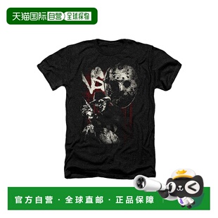 自营 gildanFreddy Vs Jason Scratches 成人 Heather T 恤/T 恤