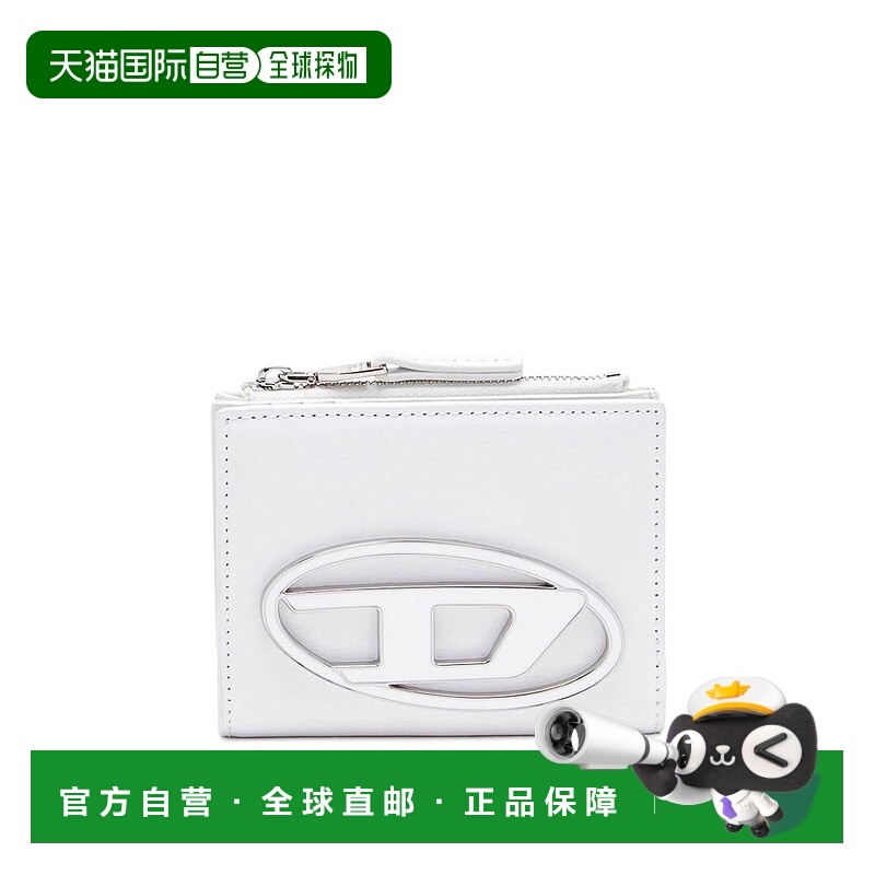 1h可退 香港直邮DIESEL 女士钱包 X09888PR818T1003-0 AW2025 白