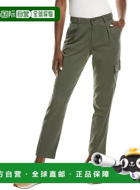 自营 Bella Dahl Londyn Clean Cargo 长裤 - 绿色 美国奥莱直发