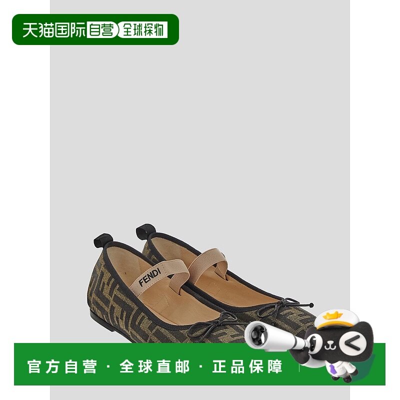 欧洲直邮FENDI KIDS 女童休闲鞋JFR376AQ75F1NJB