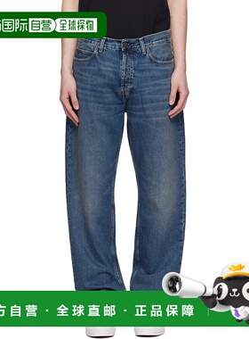 香港直邮CARHARTT WIP 男士 蓝色 Marlow 直筒裤 牛仔裤I023029