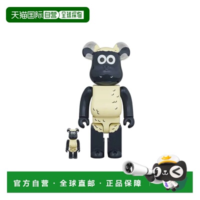 日本直邮Medicom Toy Bearbrick 肖恩 400% 手办