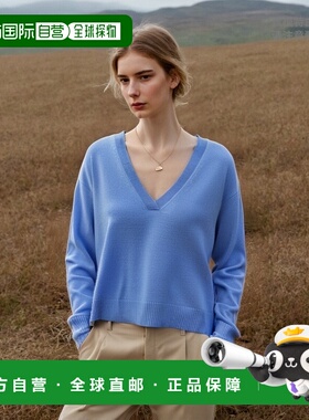 香港直邮PINKO 女士针织毛衣 104000A235E86 AW2024 蓝色 Cotton