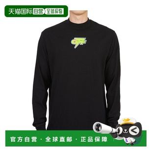 T恤 徽标长袖 OMAB064F22JER004 White 香港直邮Off