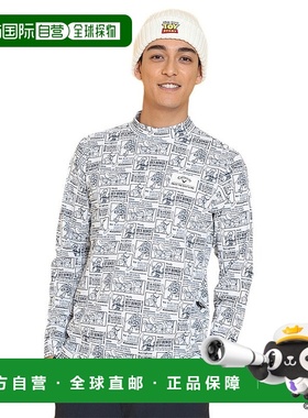 日本直邮CALLAWAY 男士高尔夫长袖印花圆领衬衫 Toy Story COLLEC