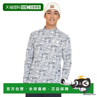 日本直邮CALLAWAY 男士高尔夫长袖印花圆领衬衫 Toy Story COLLEC