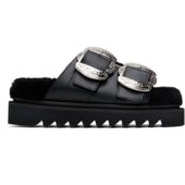 百搭透气女鞋 美国直邮TOGA 平底真皮时尚 舒适 PULLA女士时装 凉鞋