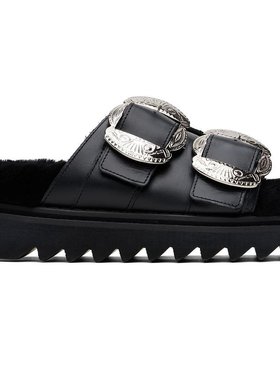 美国直邮TOGA PULLA女士时装凉鞋平底真皮时尚舒适 百搭透气女鞋