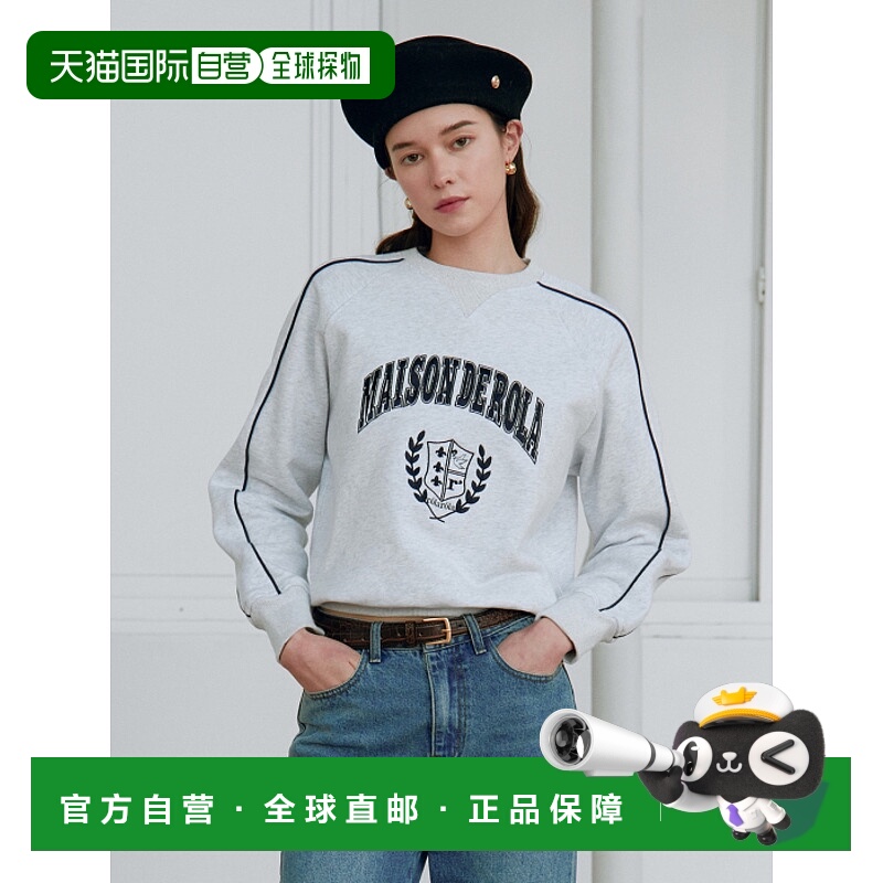 韩国直邮rolarola少女甜美可爱清新法式日常设计师女款卫衣302267