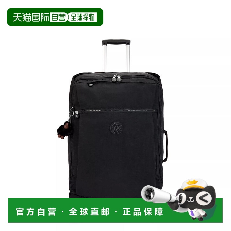 自营Kipling Darcey Medium Rolling Luggage - black tonal 美国