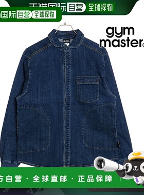 日本直邮GYM MASTER 男士 10 盎司弹力牛仔衬衫 JKT G221718 FW23