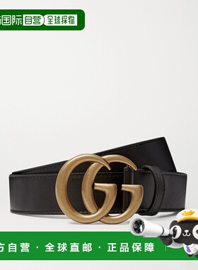 1h可退 香港直邮潮奢 Gucci 古驰 男士 3cm 皮带腰带 414516AP00T