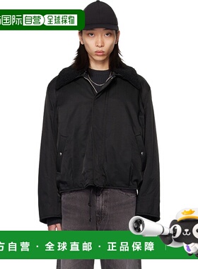 1h可退 香港直邮潮奢 Our Legacy 男士 黑色 Ace 飞行员夹克 M424