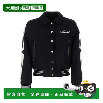 香港直邮AMIRI 女士西服 AWOUVY1008BLACK AW2024 黑色 Black woo