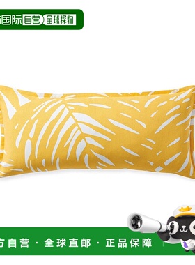 自营 Serena & Lily 棕榈枕套 - 黄色 美国奥莱直发