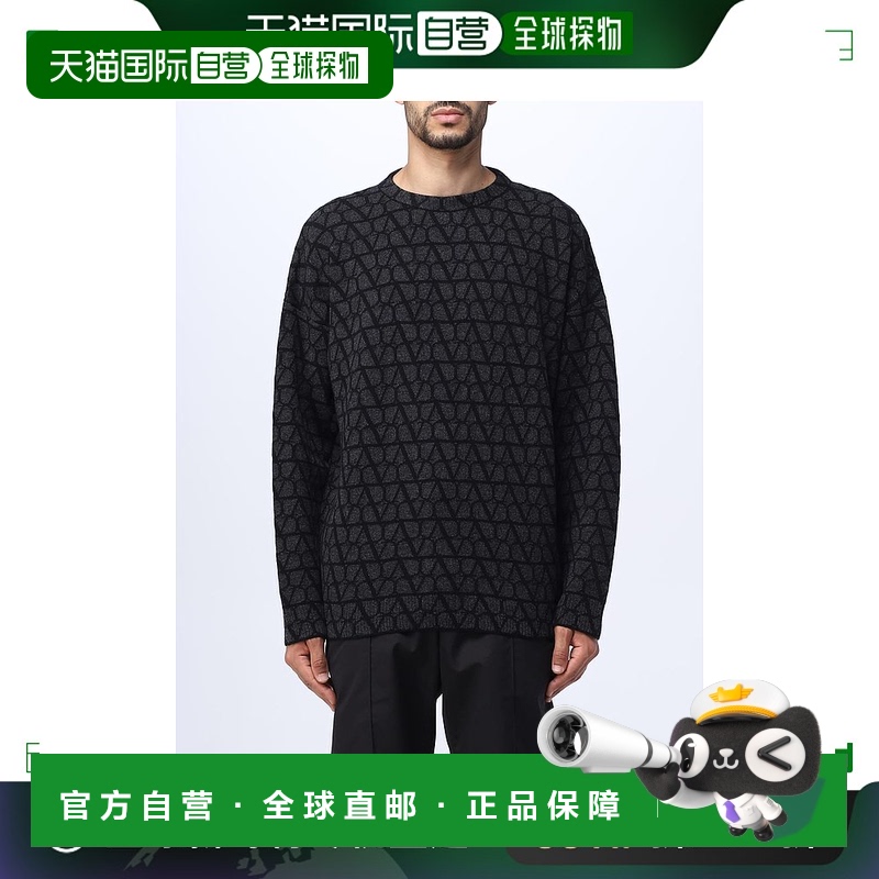 香港直邮Valentino 华伦天奴 男士 长袖圆领毛衣 3V3KC27A9K3