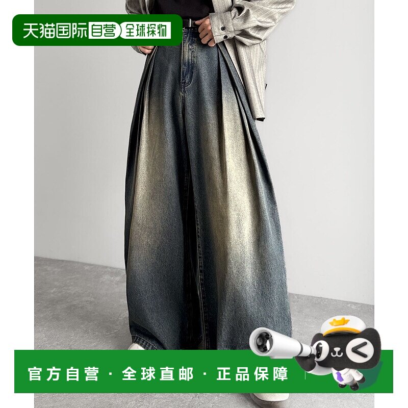 1h可退 日本直邮Classical Origin男女同款3褶宽松立体感复古水洗