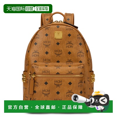 香港直邮MCM 男士双肩包 MMKGSVE03CO SS2026 棕色 Stark backpac