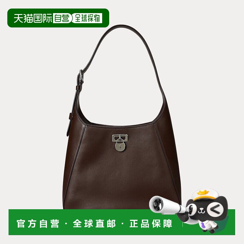 自营欧洲直邮RalphLauren拉夫劳伦 Lauren大号 Tanner 皮革单肩包