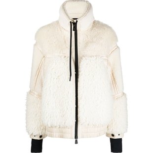 M2357 1A00020 P00 白色女士棉服 MONCLER