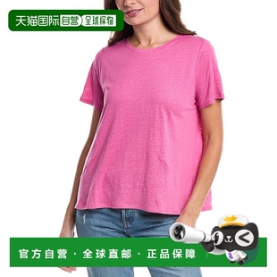 FISHER 粉色 圆领 恤 美国奥莱直发 自营EILEEN