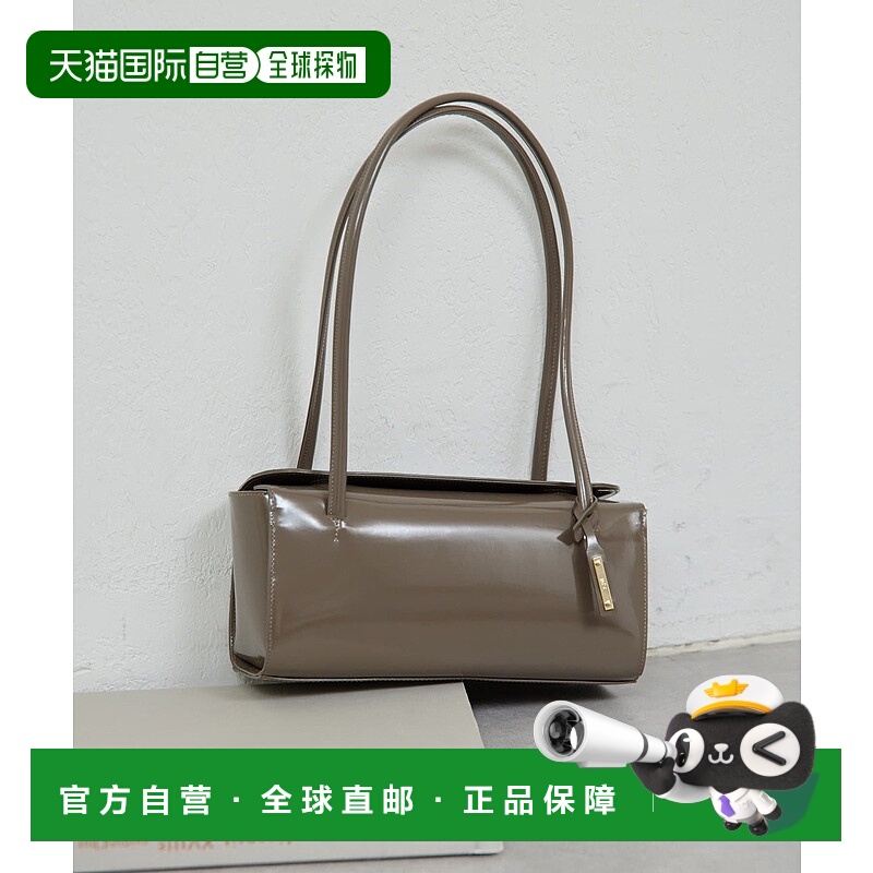 1h可退 日本直邮2.718女士时尚玻璃皮革方形手提包 GGN1052112A00